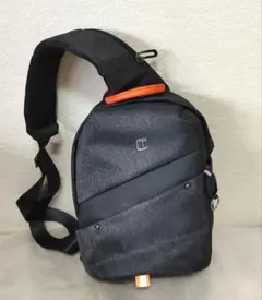 TangcoolメンズクロスボディバッグUSB充電メッセンジャーショルダーバッグ