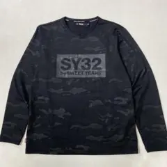 SY32 EMBOSS CAMO BOX LOGO L/S TEE 長袖Tシャツのサムネイル