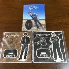 BE:FIRST リュウヘイ ミニアクリルスタンド3点セット - メルカリ