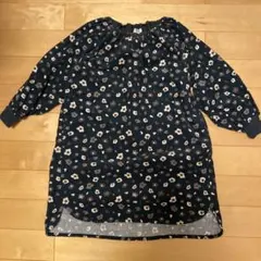 ブリーズ　花柄ワンピース120