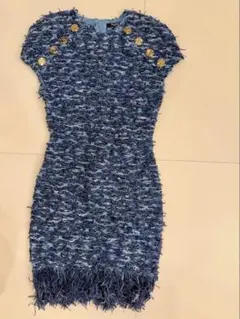 「美品」BALMAIN ノースリーブワンピースのサムネイル