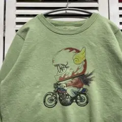 アニメ スウェット 古着 アラレちゃん ドクタースランプ 漫画 キャラ バイク