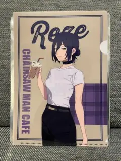 レゼ　チェンソーマン カフェ 特典　クリアファイル　チェンソーマンカフェ