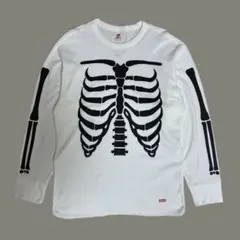 21FW Supreme Hanes Bones Thermal 骨サーマル 白
