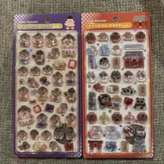 正規品　ボンボンドロップシール　和柄　お相撲さん　東京観光　 2枚セット