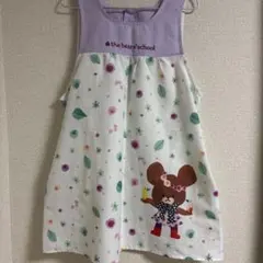 学研　くまの学校　花柄エプロン