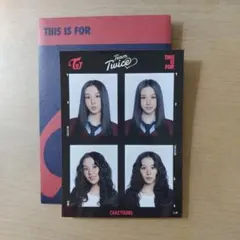 【匿名発送】TWICE THIS IS FOR 証明写真ステッカー チェヨン