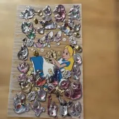 正規品　プチドロップステッカー　不思議の国のアリス　ディズニー　シール