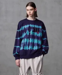 新品未使用タグ付き SHAREEF "MELTED XII" BIG SWEAT