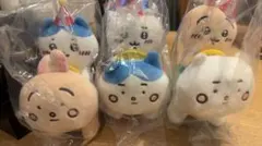 ちいかわらんど　ぴーぽぽぬいぐるみ　ちいかわ　ハチワレ　うさぎ