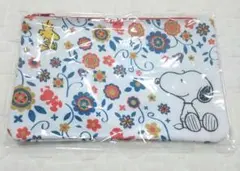 スヌーピー 花柄ポーチ