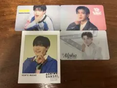 なにわ男子 長尾謙杜 特典カードセット