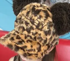 ディズニー ミッキー ヒョウ柄 キャップ