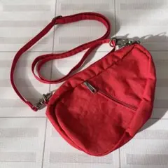 HEALTY BACK BAG ミニショルダーバッグ サコッシュ レッド