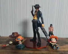 ONE PIECE　エース　フィギュア5体まとめ売り　POP