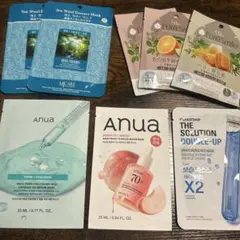 Anua peach 70＋niacin他 パック 8枚セットのサムネイル
