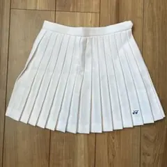 ヨネックス プリーツスコート スカート テニスウェア レディース L 白