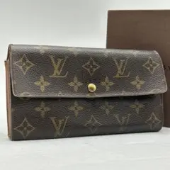 LOUIS VUITTON ルイヴィトン モノグラム ポルトカルトクレディ長財布 