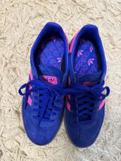adidas ネイビー/ピンク スニーカー　spezial スペツィアル