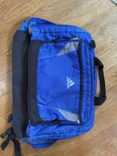 adidas ショルダーバッグ 青　スポーツバック