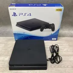 箱付 PS4 1TB CUH-2200B ブラック 動作確認済 初期化済