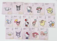 キャラクターワッペン サンリオ　刺繍ワッペン　キャンドゥ