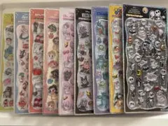 【正規品】ディズニープチドロップステッカー　9点セット