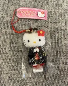【レア】2005年　新品　ハローキティ　着物　根付け　ストラップ　サンリオ