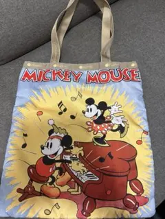 レスポートサック バッグ ミッキー トート　ディズニー　コラボ