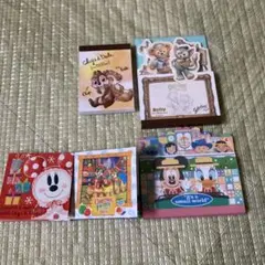ディズニー メモ帳セット