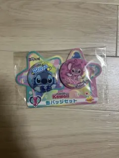 スティッチ エンジェル 缶バッジセット Colorful Kawaii