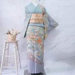 訪問着 フルセットa640卒業式　入学式　お宮参り　七五三　結婚式