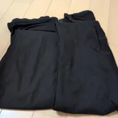 マタニティパンツ M ブラック　2枚