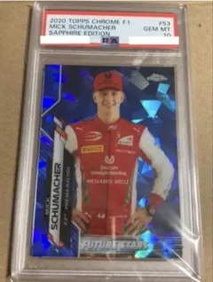 角田裕毅 2020 Topps Chrome F1 PSA9 サファイア - メルカリ