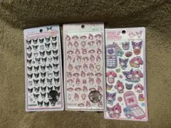 新品　ボンボンドロップミニ　クロミ　マイメロ　平成はっぴーフォン　3枚セット