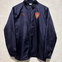 PUMA FC ジャケット ネイビー 160 ウィンドブレーカー