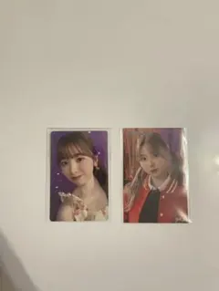 NiziU ミイヒ　トレカとステッカー