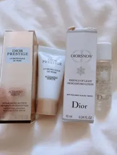 ディオール 美容液 サンプル 2種類×各2本 Dior - ディオール 美容液サンプル 2点セットの通販 by Jkr24