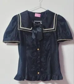 Angelic Pretty 半袖ブラウス3点 Angelic Pretty - ロリィタ 半袖ブラウス ミントの通販 by たべもの's