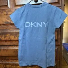 DKNY シンプルデザイン半袖 Tシャツ ブルー グレーP/S着用3回のサムネイル