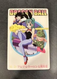 美品】ドラゴンボール カード No.23 ブルマ＆ウーロン＆孫悟空 - メルカリ