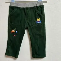 ミキハウス パンツ 80 グリーン