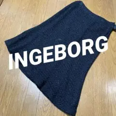 INGEBORG ブラック フレアスカート　Mサイズのサムネイル