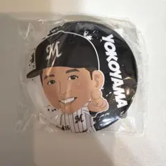 千葉ロッテマリーンズ 缶バッジ 横山陸人選手