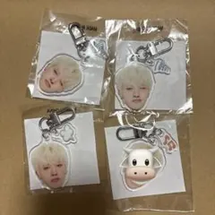 TREASURE ジョンファン顔アクキー 怒 哀×2