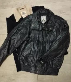 【期間限定】ジャケット2枚セット　本革＆ボア