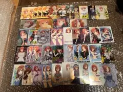 五等分の花嫁 一花二乃三玖四葉五月 カード 缶バッジ アクリルボード 計175点