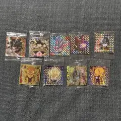 ドラゴンボール ホログラムステッカー 10枚セット