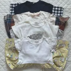 ワンピース　まとめ売り　110 半袖　女の子