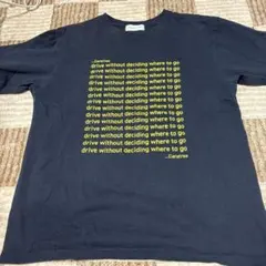 CIAOPANIC TYPY ロゴプリントTシャツ ネイビーのサムネイル